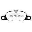 DP82057RPX Front Brake Pad Set