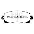 DP82330RPX Front Aramid Fiber Brake Pad Set