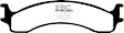 ED91307 Front Extra Duty ED Truck/SUV Aramid Fiber Ceramic Brake Pad Set