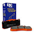 ED91673 Rear Extra Duty ED Truck/SUV Aramid Fiber Ceramic Brake Pad Set