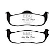 ED91707 Rear Extra Duty ED Truck/SUV Aramid Fiber Ceramic Brake Pad Set