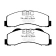ED91855 Front Extra Duty ED Truck/SUV Aramid Fiber Ceramic Brake Pad Set