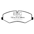 ED92060 Front Extra Duty ED Truck/SUV Aramid Fiber Ceramic Brake Pad Set