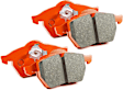 ED93016 Rear Extra Duty ED Truck/SUV Aramid Fiber Ceramic Brake Pad Set