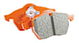ED93089 Rear Orangestuff 9000 Aramid Fiber Race Aramid Fiber Ceramic Brake Pad Set