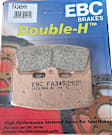 2010 Buell XB12SS Lightning Long - Direct Fit Brake Pad Set