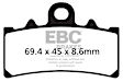 FA606HH Direct Fit Brake Pad Set