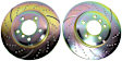 GD1002 Front Brake Disc, Dimpled and Slotted, 5 Lugs, 325.12 mm,, GD Sport Slotted And Dimpled