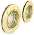 GD1003 Rear Brake Disc, Dimpled and Slotted, 5 Lugs, 320.04 mm,, GD Sport Slotted And Dimpled