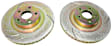 GD1345 Rear Brake Disc, Dimpled and Slotted, 5 Lugs, 315.98 mm, 2.5L, 4Cyl, GD Sport Slotted And Dimpled