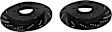 GD7362 Rear Brake Disc, Dimpled and Slotted, 6 Lugs, 320.04 mm,, GD Sport Slotted And Dimpled