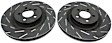 GD7365 Front Brake Disc, Dimpled and Slotted, 5 Lugs, 359.92 mm,, GD Sport Slotted And Dimpled