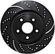 GD7385 Front Brake Disc, Dimpled and Slotted, 5 Lugs, 359.92 mm, 6.1L, 8Cyl, GD Sport Slotted And Dimpled