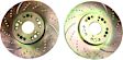 GD781 Front Brake Disc, Dimpled and Slotted, 5 Lugs, 295.91 mm,, GD Sport Slotted And Dimpled