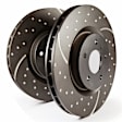 GD7844 Rear Brake Disc, Slotted