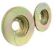 GD858 Front Brake Disc, Dimpled and Slotted, 5 Lugs, 295.91 mm,, GD Sport Slotted And Dimpled