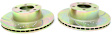 GD858 Front Brake Disc, Dimpled and Slotted, 5 Lugs, 295.91 mm,, GD Sport Slotted And Dimpled