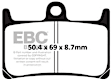 GPFAX380HH Direct Fit Brake Pad Set