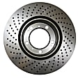 RK1167XD Front Brake Disc, Cross-Drilled, 5 Lugs, 3.6L, 6Cyl, Premium OE Cross-Drilled