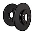 RK1326X Front Brake Disc, Plain Surface, 5 Lugs, 350.52 mm,, Premium OE Replacement Direcectional