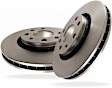 RK1791 Rear Brake Disc, Plain Surface, 4 Lugs, 1.6L, 4Cyl, Ultimax OE Replacement