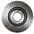 RK1932XD Front Brake Disc, Cross-Drilled, 5 Lugs,, Premium OE Cross-Drilled