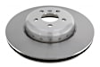 RK2066R Rear, Driver or Passenger Side Brake Disc, Plain Surface,, 3.0L, 6Cyl, Premium OE Replacement