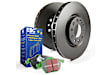 S14KF1401 Front Brake Disc and Pad Kit, Plain Surface