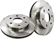 S1KF1363 Front Brake Disc and Pad Kit, Plain Surface 5 Lugs 299.72 mm Aramid Fiber S1 Ultimax2 Pad and RK Premium Rotors
