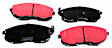 S1KF1387 Front Brake Disc and Pad Kit, Plain Surface 5 Lugs 297.18 mm Aramid Fiber S1 Ultimax2 Pad and RK Premium Rotors