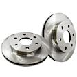 S1KF1461 Front Brake Disc and Pad Kit, Silver Grey Geomet, Plain Surface, 5 Lugs, 274.32 mm, Aramid Fiber, S1 Ultimax2 Pad and RK Premium Rotors
