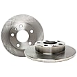 S1KF1511 Front Brake Disc and Pad Kit, Silver Grey Geomet, Plain Surface, 6 Lugs, 337.82 mm, Aramid Fiber, S1 Ultimax2 Pad and RK Premium Rotors