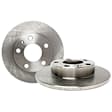 S1KR1111 Rear Brake Disc and Pad Kit, Plain Surface 5 Lugs 243.84 mm Aramid Fiber S1 Ultimax2 Pad and RK Premium Rotors
