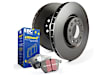 2023 Ford F-150 - Rear Brake Disc and Pad Kit, Plain Surface, FMSI Pad No. D2383, 3.3L 6Cyl