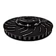 S25KF1030 Front Brake Disc and Pad Kit, Thermic Black and Nitrotherm Coated, Slotted, 5 Lugs, Aramid Fiber Ceramic, S25 Redstuff Pad and 2-Piece Full-Floating Slotted Rotors