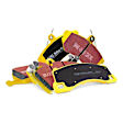 S26KF1010 Front Brake Disc and Pad Kit, Slotted 5 Lugs Aramid Fiber S26 Yellowstuff Pad and 2-Piece Full-Floating Slotted Rotors