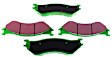 S3KF1047 Front Brake Disc and Pad Kit, Silver Grey Geomet, Dimpled and Slotted, 7 Lugs, 308.1 mm, Aramid Fiber, RWD, S3 Greenstuff 6000 and GD Sport Slotted and Dimpled Truck and SUV Rotors