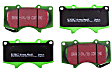 S3KF1129 Front Brake Disc and Pad Kit, Dimpled and Slotted 6 Lugs 338.07 mm Aramid Fiber S3 Greenstuff 6000 and GD Sport Slotted and Dimpled Truck and SUV Rotors