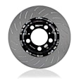 SG2FC2030 Front Brake Disc, Cross-drilled and Slotted, 5 Lugs, 350 mm, AWD, 2.3L, 4Cyl