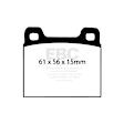 UD031 Ultimax2 OEM Replacement Aramid Fiber Brake Pad Set