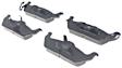 UD1012 Rear Ultimax2 OEM Replacement Aramid Fiber Brake Pad Set