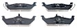 UD1012 Rear Ultimax2 OEM Replacement Aramid Fiber Brake Pad Set