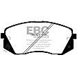 UD1295 Front Ultimax2 OEM Replacement Aramid Fiber Brake Pad Set
