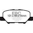 UD1679 Rear Ultimax2 OEM Replacement Aramid Fiber Brake Pad Set