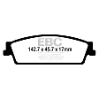 UD1707 Rear Ultimax2 OEM Replacement Aramid Fiber Brake Pad Set