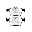 UD1761 Rear Ultimax2 OEM Replacement Aramid Fiber Brake Pad Set