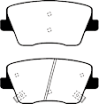 UD2212 Rear Ultimax2 OEM Replacement Aramid Fiber Brake Pad Set