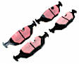 UD279 Rear Ultimax2 OEM Replacement Aramid Fiber Brake Pad Set