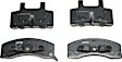 UD370 Front Ultimax2 OEM Replacement Aramid Fiber Brake Pad Set