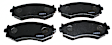 UD485 Front Ultimax2 OEM Replacement Aramid Fiber Brake Pad Set
